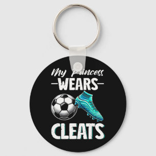 Porte-clés Ma princess porte des crampons Saison de football