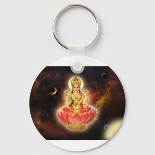 Porte-clés Maa Maha Lakshmi Devi Laxmi Déesse de la richesse