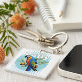 Porte-clés Macaw (Devant Droit)