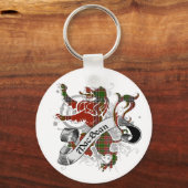 Porte-clés MacBean Tartan Lion (Recto)