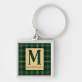 Porte-clés MacDonald Tartan Monogramme M (Devant)