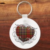 Porte-clés MacFarlane Tartan Heart (Recto)