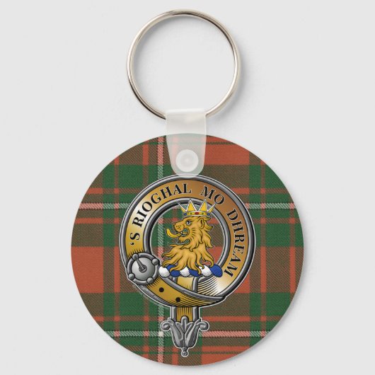 Porte-clés MacGregor Tartan & Badge (Recto)
