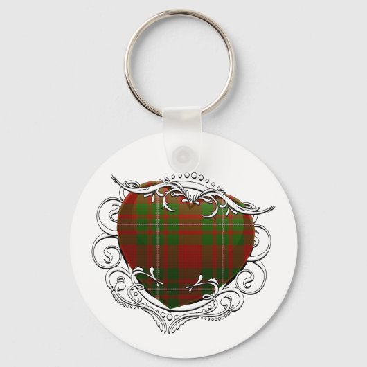 Porte-clés MacGregor Tartan Heart (Recto)