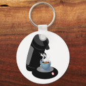 Porte-clés Machine à café (Recto)