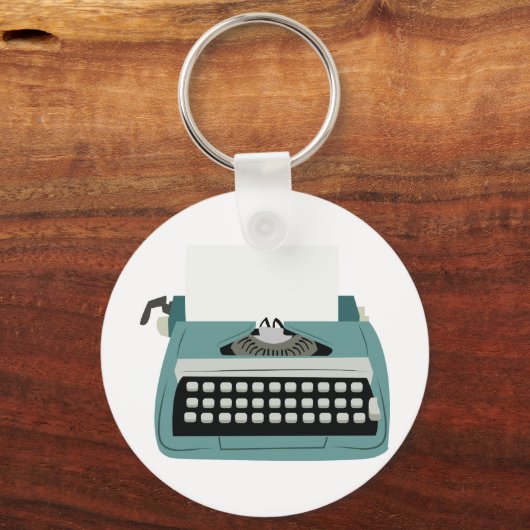 Porte-clés Machine à écrire (Recto)
