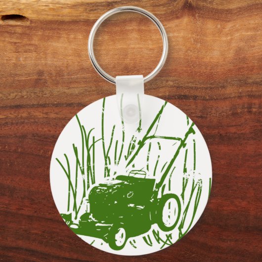 Porte-clés Machine à gazon (Recto)