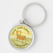 Porte-clés Machine à pinball (Devant)