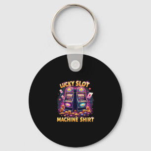 Porte-clés Machine à sous chanceuse pour les amateurs de jeux