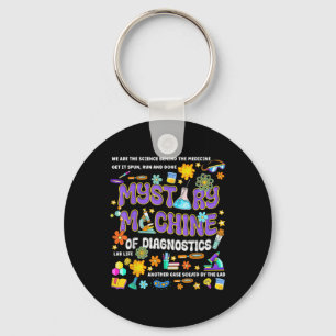 Porte-clés Machine Mystère de la Semaine du laboratoire de di