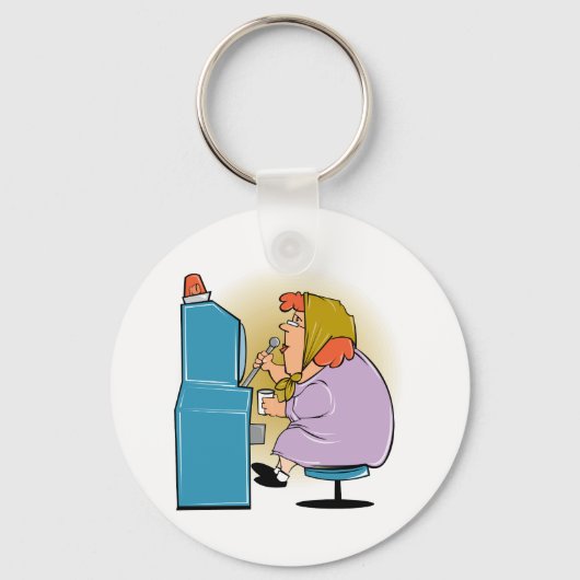 Porte-clés Machines à sous - Jouer pour gagner (Recto)