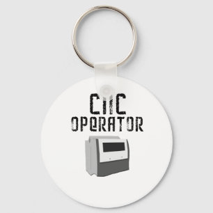 Porte-clés Machiniste d'opérateur CNC
