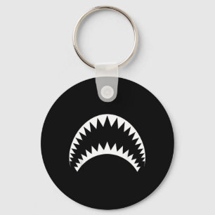 Porte-clés Mâchoire de dents de requin Costume Halloween faci