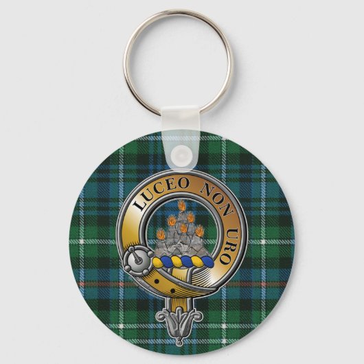 Porte-clés MacKenzie Tartan & Badge (Recto)