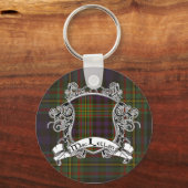 Porte-clés MacLellan Tartan Shield (Recto)
