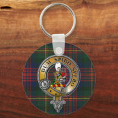 Porte-clés MacLennan Tartan & Badge (Recto)