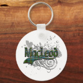Porte-clés MacLeod Tartan Grunge (Recto)