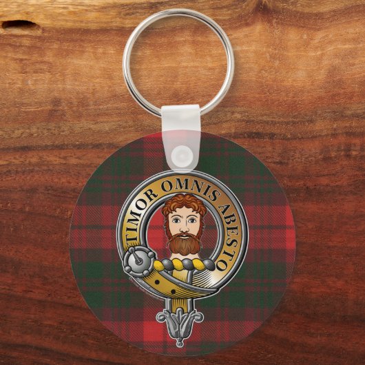 Porte-clés MacNab Tartan & Badge (Recto)