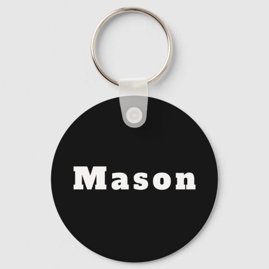 Porte-clés Maçon (Recto)