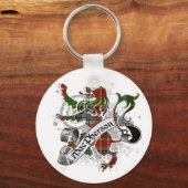Porte-clés MacPherson Tartan Lion (Recto)