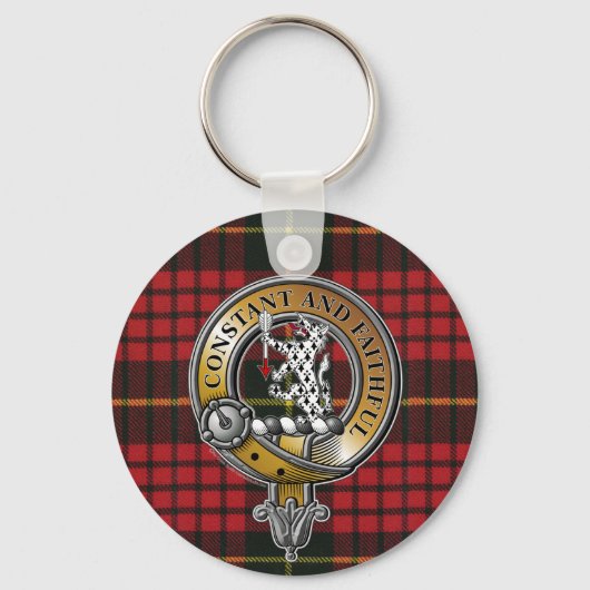 Porte-clés MacQueen Tartan & Badge (Recto)