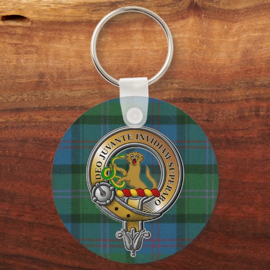 Porte-clés MacThomas Tartan & Badge (Recto)