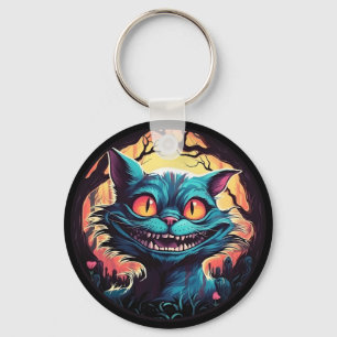 Porte-clés Mad Cheshire Cat Alice au Pays des merveilles