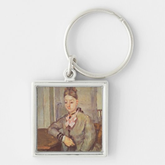 Porte-clés Madame Cezanne Leaning sur un Tableau, 1873-77 (Devant)
