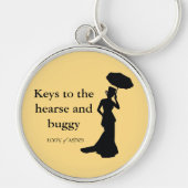 Porte-clés Madame de porte - clé de cendres, or de Rnd, - (Devant)