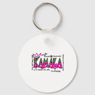 Porte-clés Madame la Présidente Kamala Harris 2024