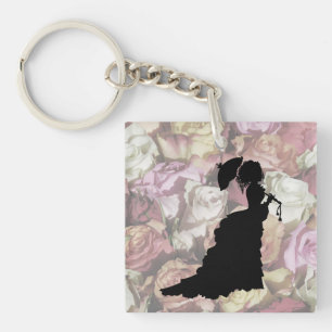 Porte-clés Madame victorienne