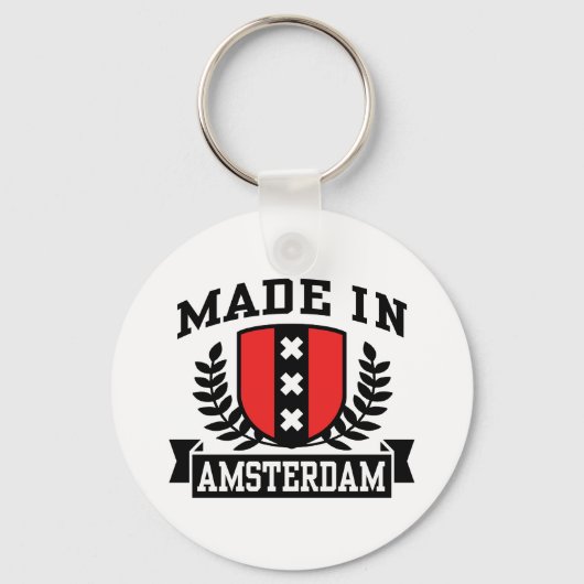 Porte-clés Made In Amsterdam (Recto)