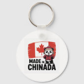 Porte-clés Made in Chinada Panda – Chinese Canadian (Verso)