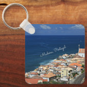 Porte-clés Madeira, Portugal Landscape (Recto)
