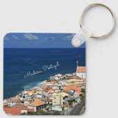 Porte-clés Madeira, Portugal Landscape (Dos)