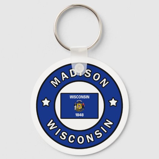 Porte-clés Madison Wisconsin (Recto)