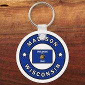 Porte-clés Madison Wisconsin (Recto)