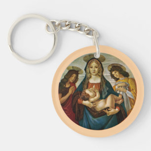 Porte-clés Madone à l'Enfant de Botticelli