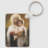 Porte-clés Madone des Roses par Bouguereau (Verso)
