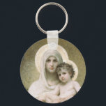 Porte-clés Madonna des Rose<br><div class="desc">William-Adolphe Bouguereau (1825-1905) - La Vierge des Roses (1903)</div>