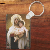 Porte-clés Madonna des Roses par Bouguereau (Verso)