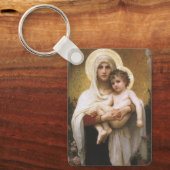 Porte-clés Madonna des Roses par Bouguereau (Recto)