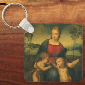 Porte-clés Madonna du Goldfinch par Raphael Sanzio (Recto)