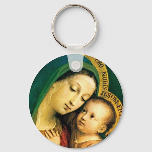 PORTE-CLÉS MADONNA ET ENFANT (Recto)