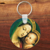 PORTE-CLÉS MADONNA ET ENFANT (Recto)