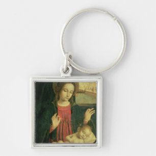 Porte-clés Madonna et enfant