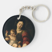 Porte-clés Madonna et enfant (Dos)