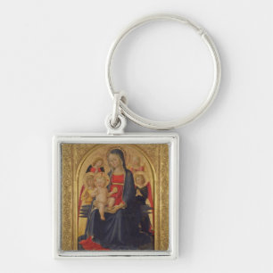 Porte-clés Madonna et enfant avec les anges, c.1467 (huile