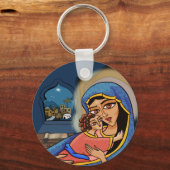 Porte-clés Madonna et l'enfant (Recto)