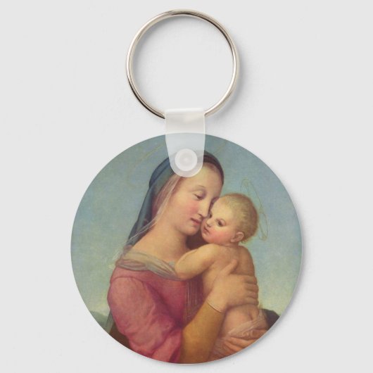 Porte-clés Madonna et l'enfant (Recto)
